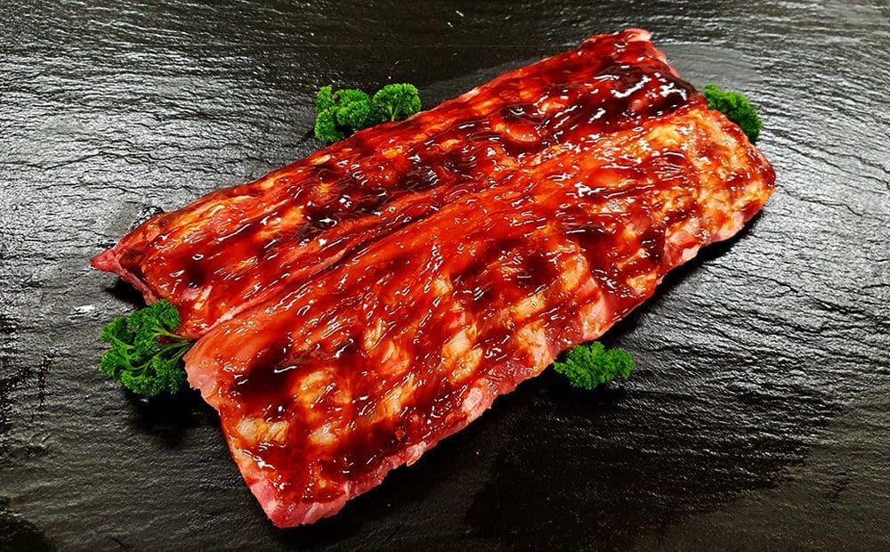 American Marinated BBQ Pork Ribs 1kg