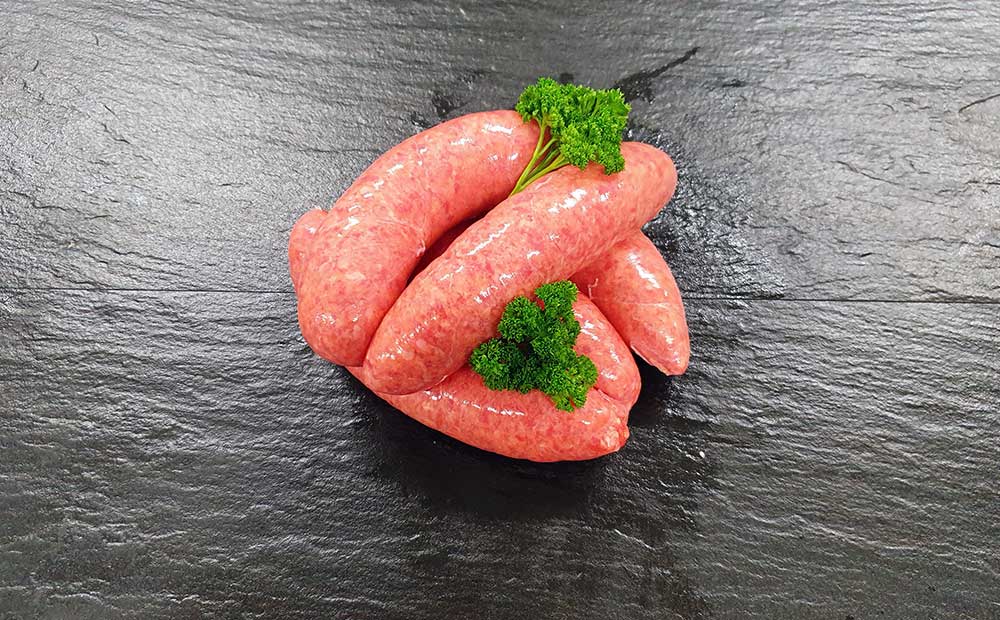 Thick Country Style Beef Sausages 2kg