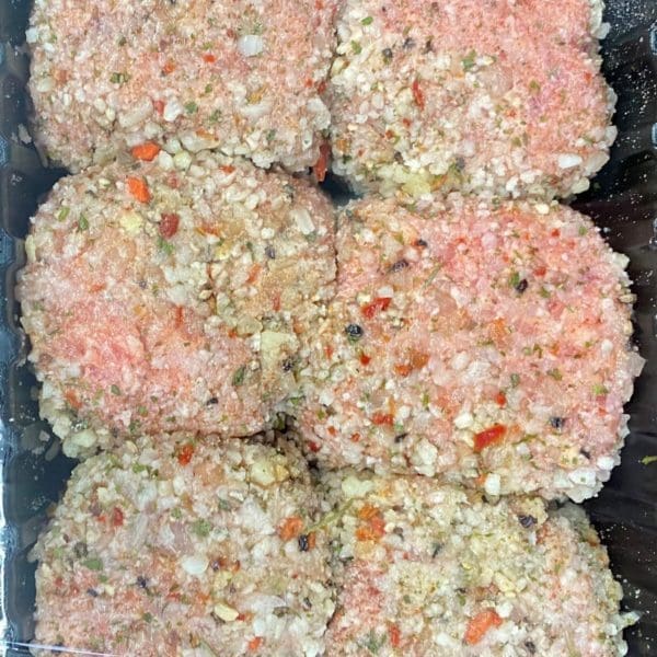 Garlic Beef Rissoles
